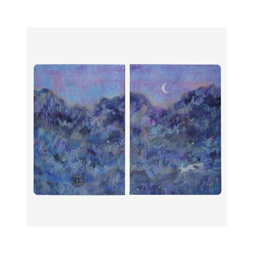 Dotted otabind notebook Night Meadow B5 - Devangari - 120 g/m2