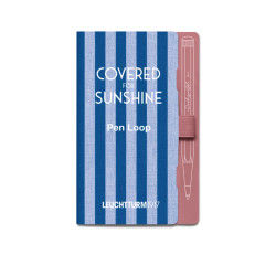 Pen loop elastic pen holder Covered for Sunshine - Leuchtturm1917 - Beach Rose