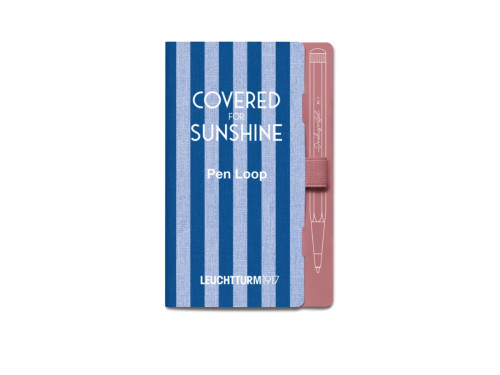 Pen loop elastic pen holder Covered for Sunshine - Leuchtturm1917 - Beach Rose