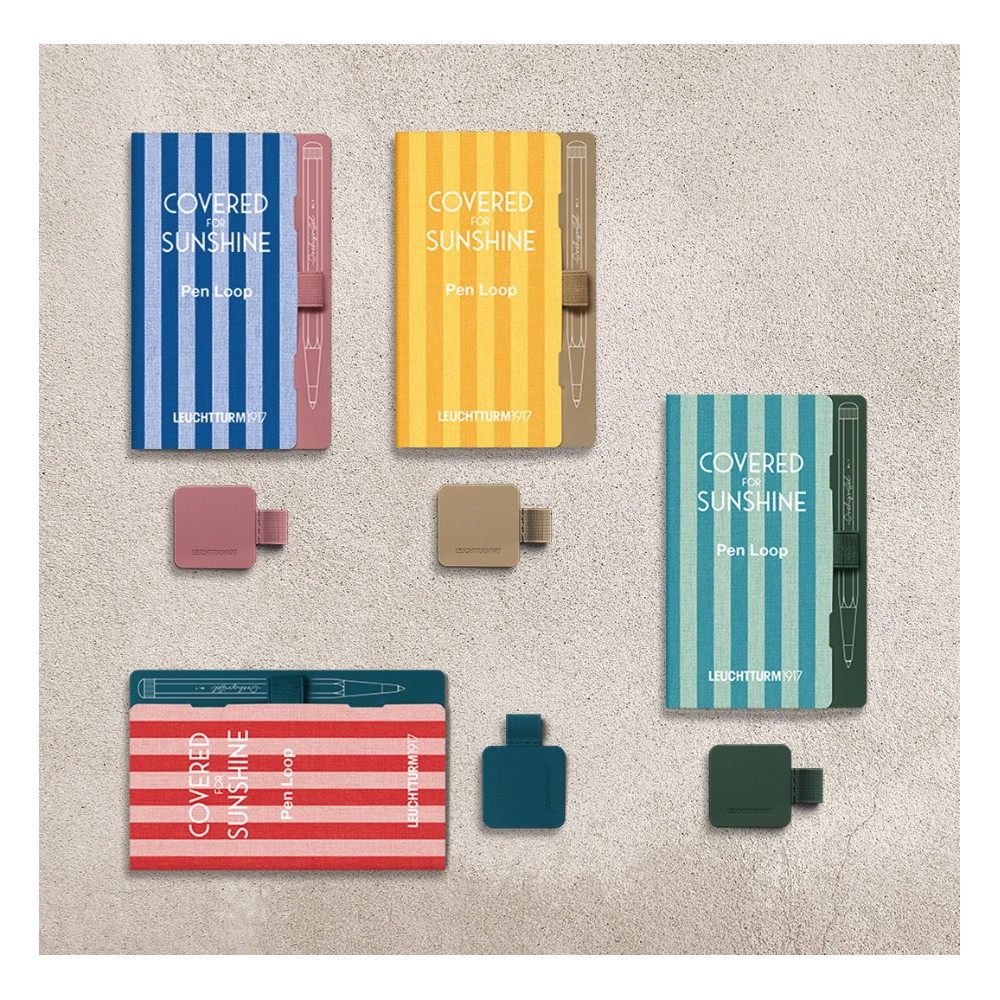 Pen loop elastic pen holder Covered for Sunshine - Leuchtturm1917 - Pinetree