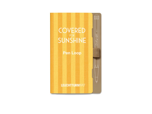 Pen loop elastic pen holder Covered for Sunshine - Leuchtturm1917 - Dune