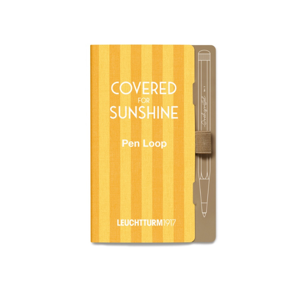 Pen loop elastic pen holder Covered for Sunshine - Leuchtturm1917 - Dune