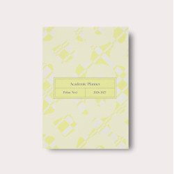 Weekly academic planner 2026/2027 Palau No. 1 A5 - The Completist.