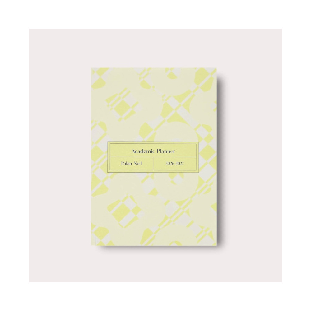 Weekly academic planner 2026/2027 Palau No. 1 A5 - The Completist.