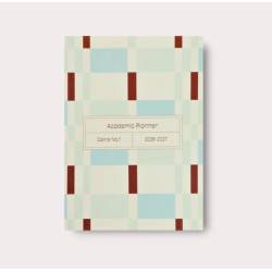 Planer akademicki tygodniowy 2026/2027 Celine No.1 A5 - The Completist.