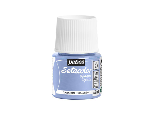 Farba do skór Setacolor Opaque - Pébéo - Celestial Blue 45 ml
