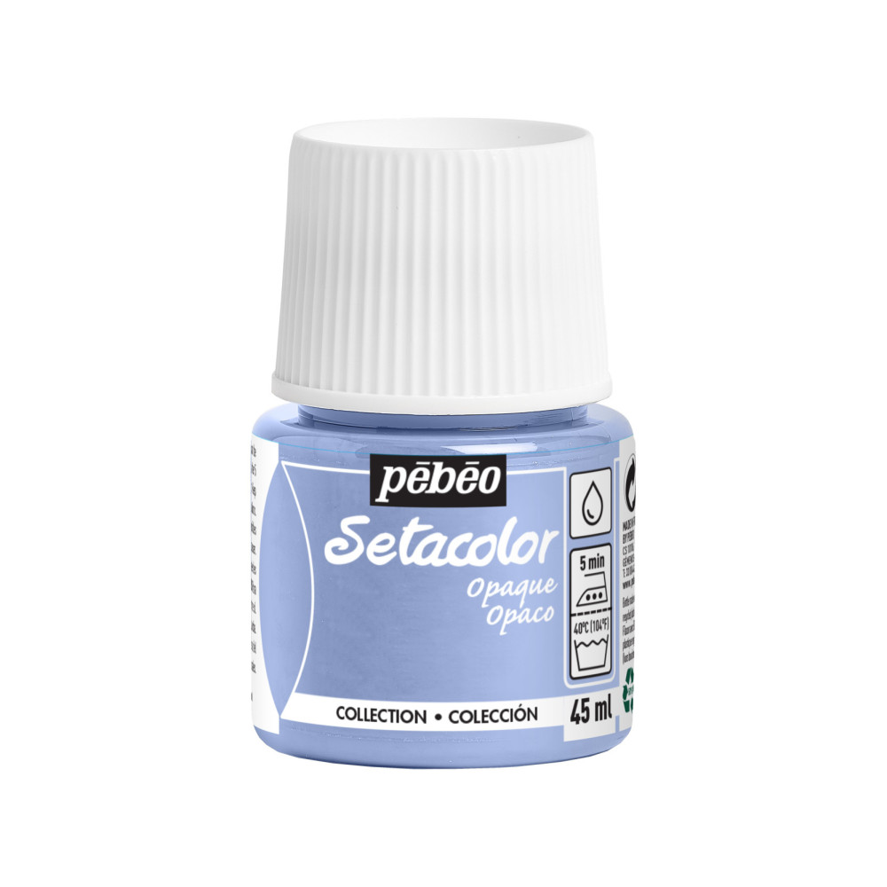 Setacolor Opaque Leather paint - Pébéo - Celestial Blue 45 ml