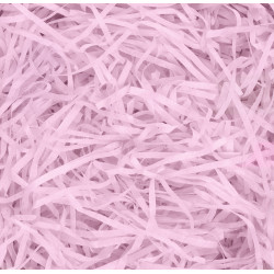 Gift filler paper hay stripes - pink 100 g