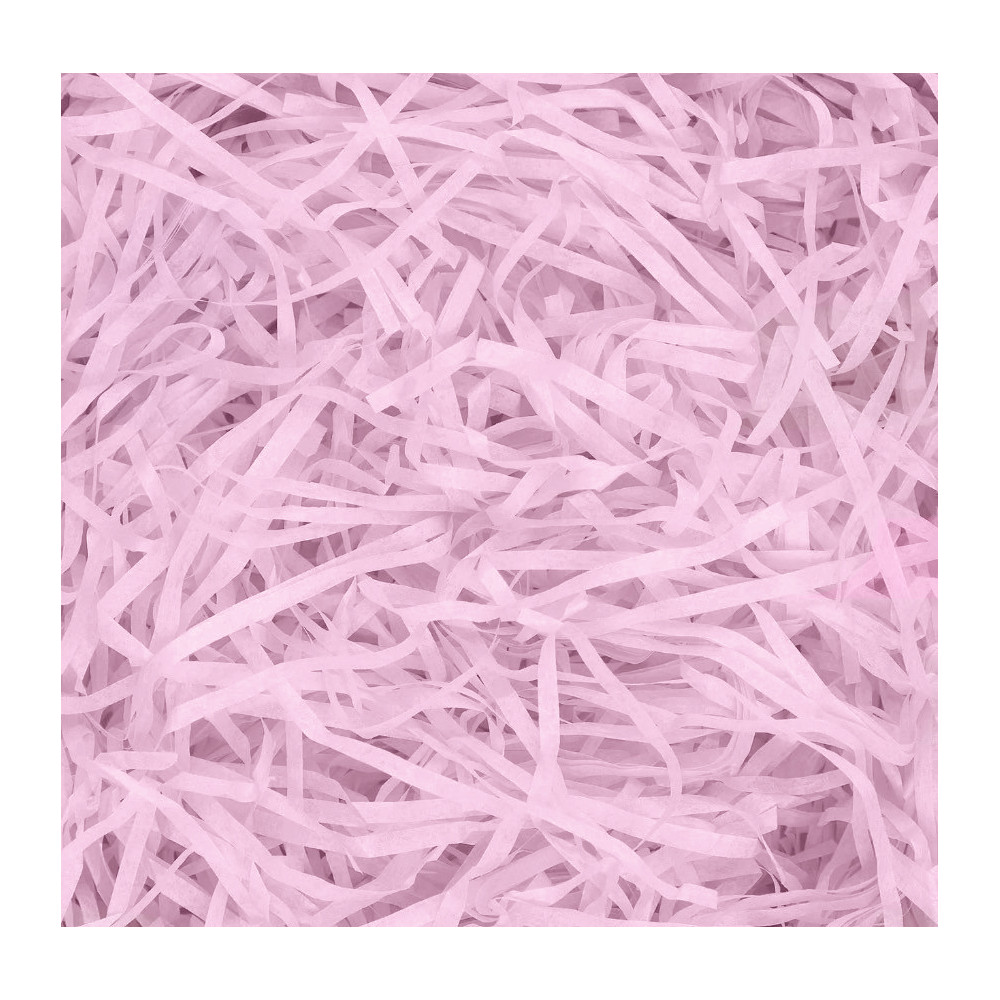 Gift filler paper hay stripes - pink 100 g