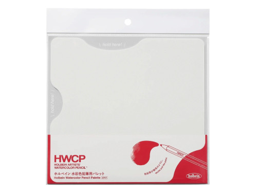 Holbein watercolor colored pencil palette 18,9 x 17,8 cm - Holbein