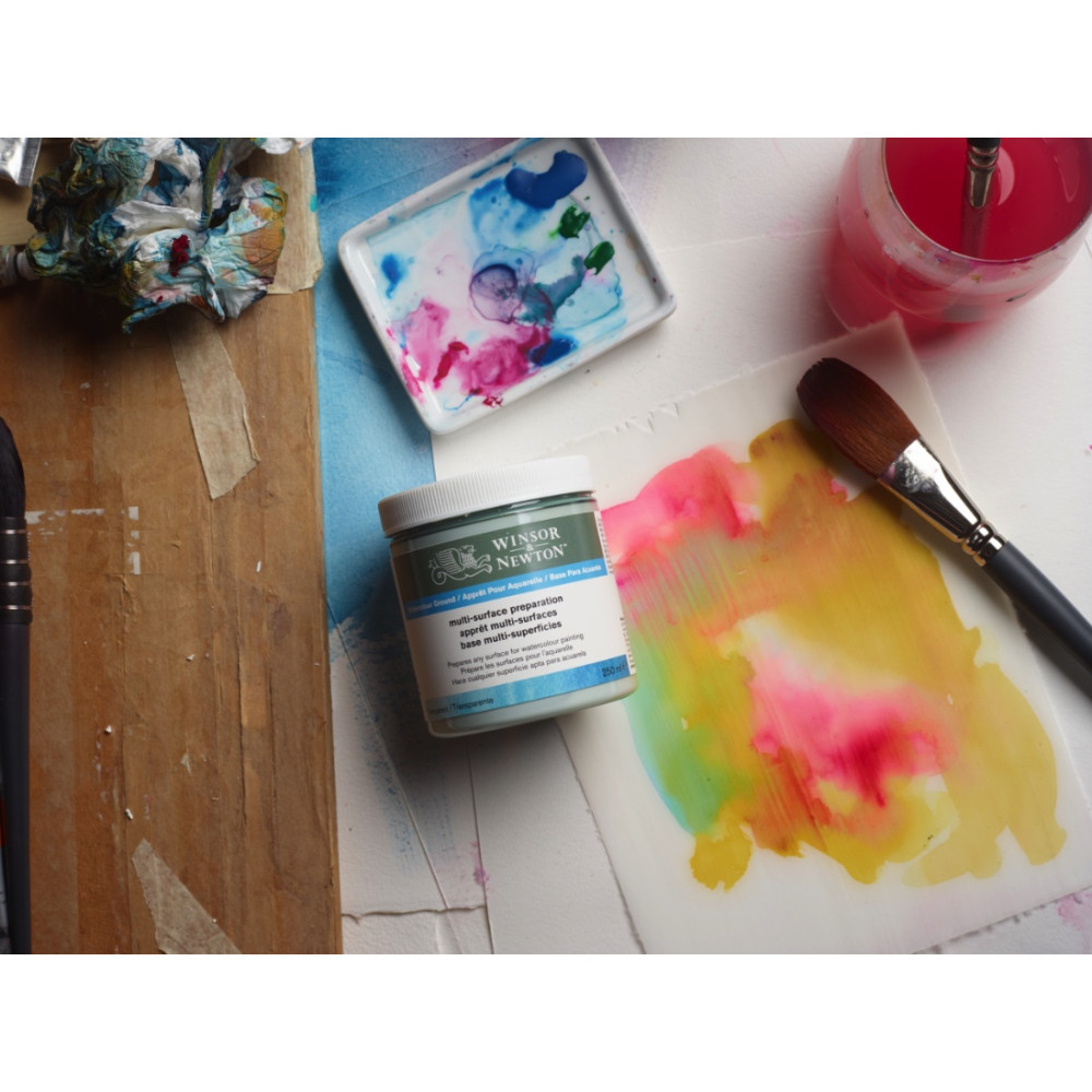 Grunt do farb akwarelowych - Winsor & Newton - Transparent 250 ml