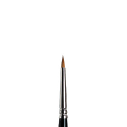 Pędzel do akwareli Kolinsky Sable Miniature seria 7 - Winsor & Newton - krótka rączka nr 3
