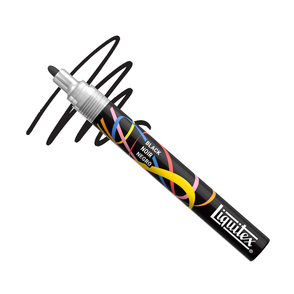 Marker akrylowy - Liquitex - Black 2 mm