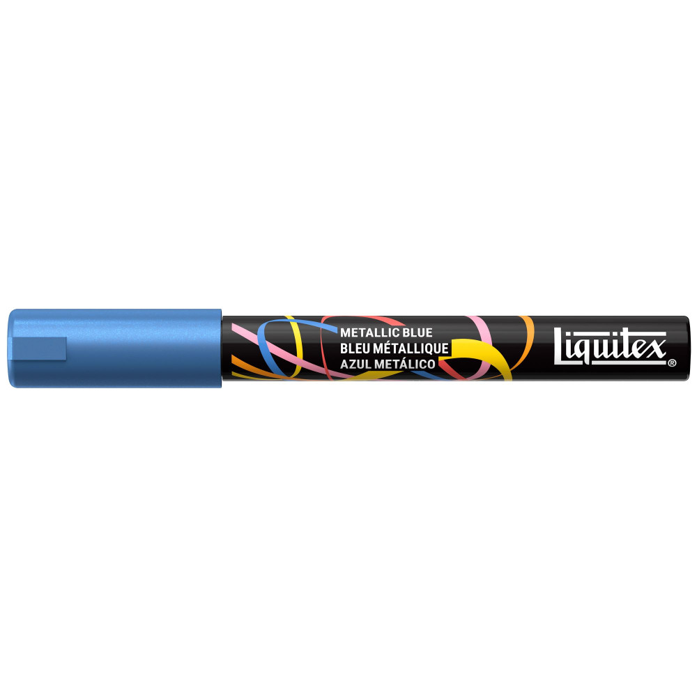 Acrylic Paint Marker – Liquitex – Metallic Blue 2 mm