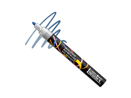 Acrylic Paint Marker – Liquitex – Metallic Blue 2 mm