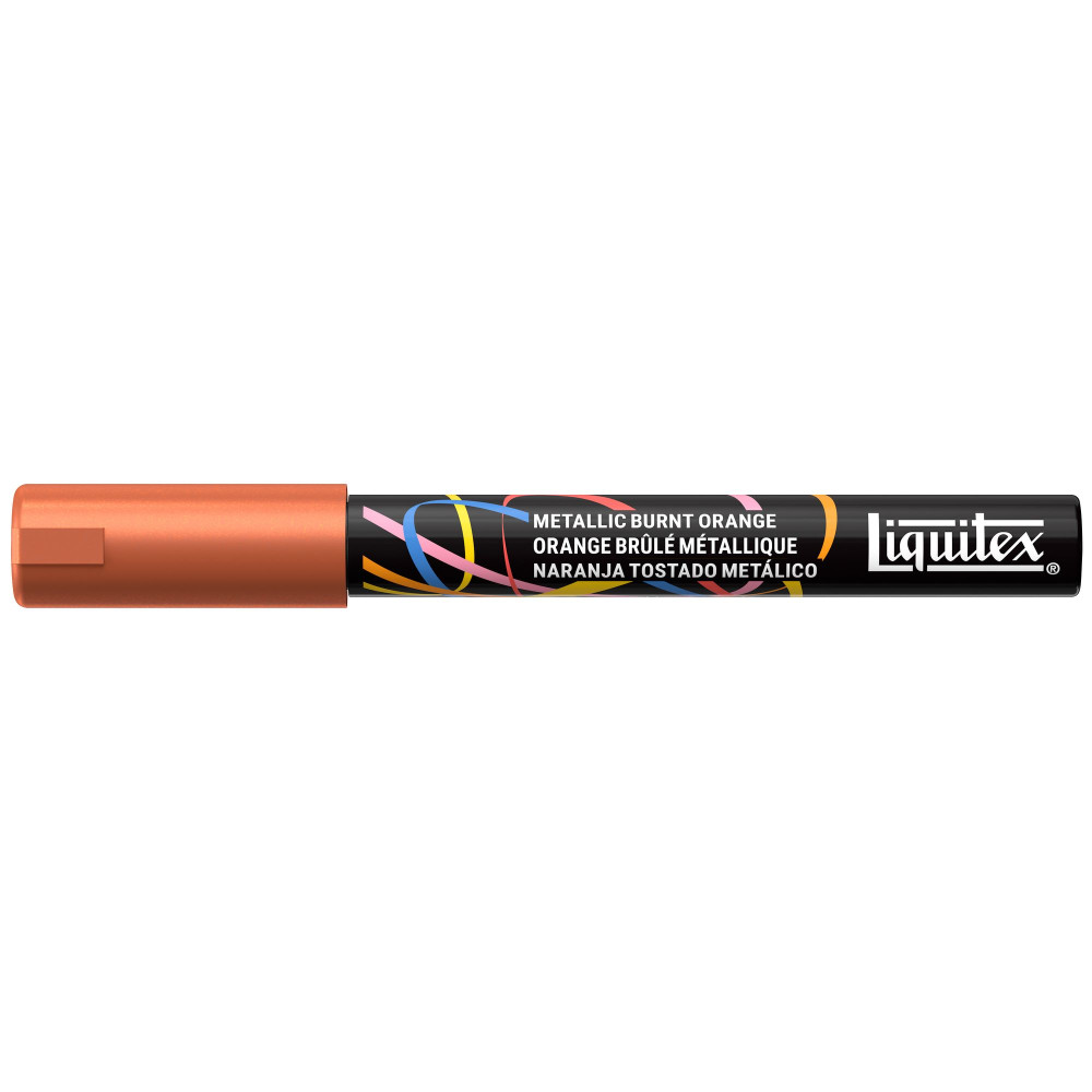 Acrylic Paint Marker – Liquitex – Metallic Burnt Orange 2 mm