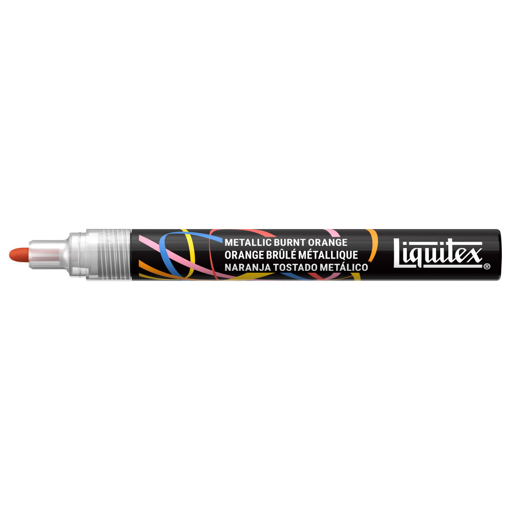 Marker akrylowy - Liquitex - Metallic Burnt Orange 2 mm