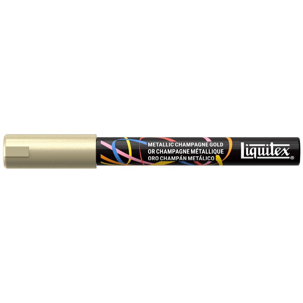 Acrylic Paint Marker – Liquitex – Metallic Champagne Gold 2 mm