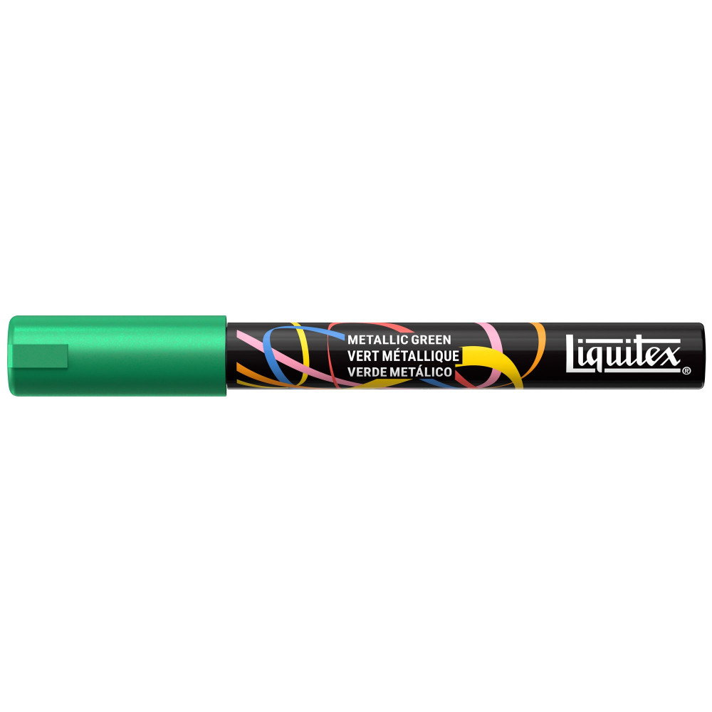 Acrylic Paint Marker – Liquitex – Metallic Green 2 mm