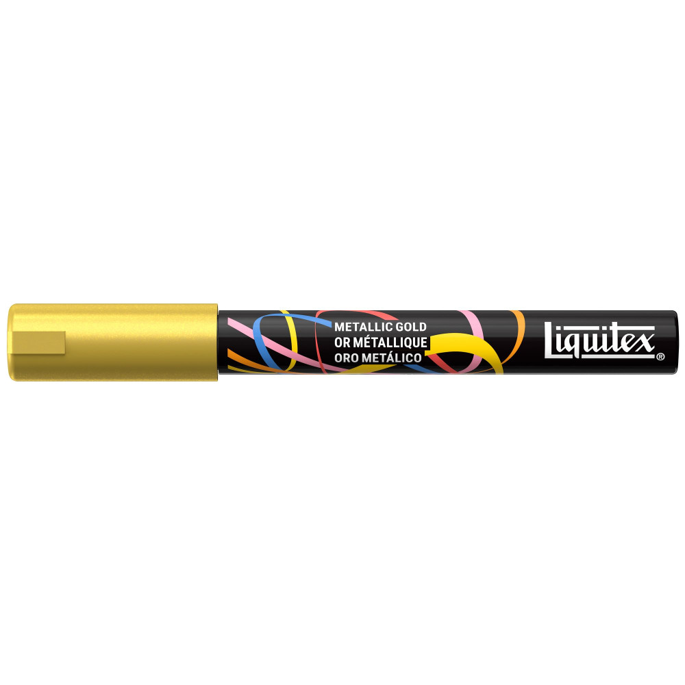 Acrylic Paint Marker – Liquitex – Metallic Gold 2 mm