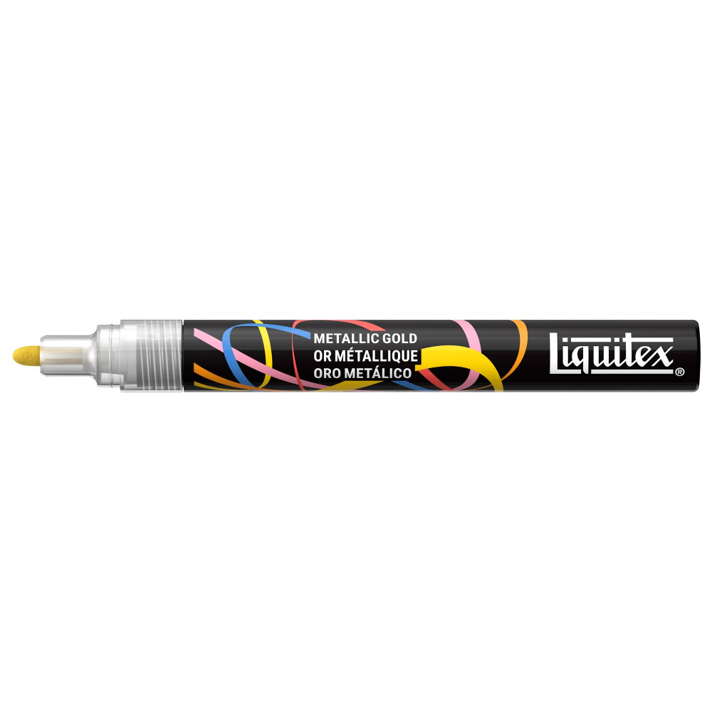 Marker akrylowy - Liquitex - Metallic Gold 2 mm