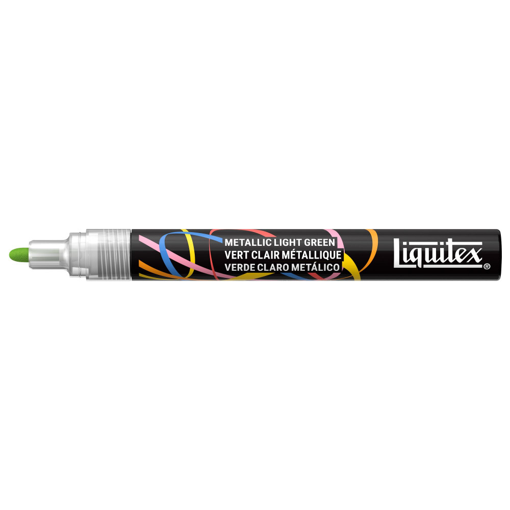 Acrylic Paint Marker – Liquitex – Metallic Light Green 2 mm