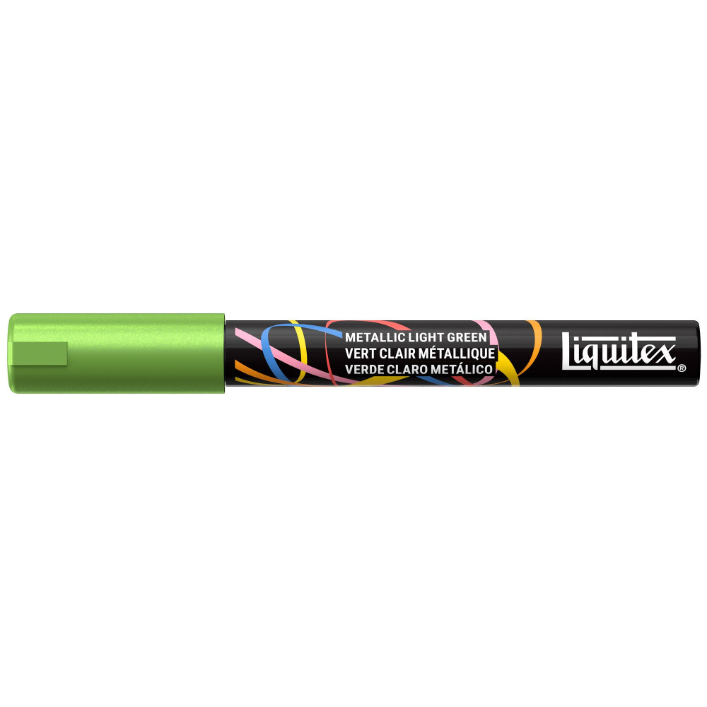 Acrylic Paint Marker – Liquitex – Metallic Light Green 2 mm