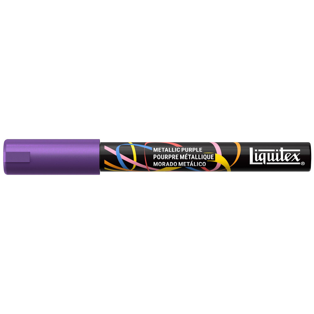 Acrylic Paint Marker – Liquitex – Metallic Purple 2 mm