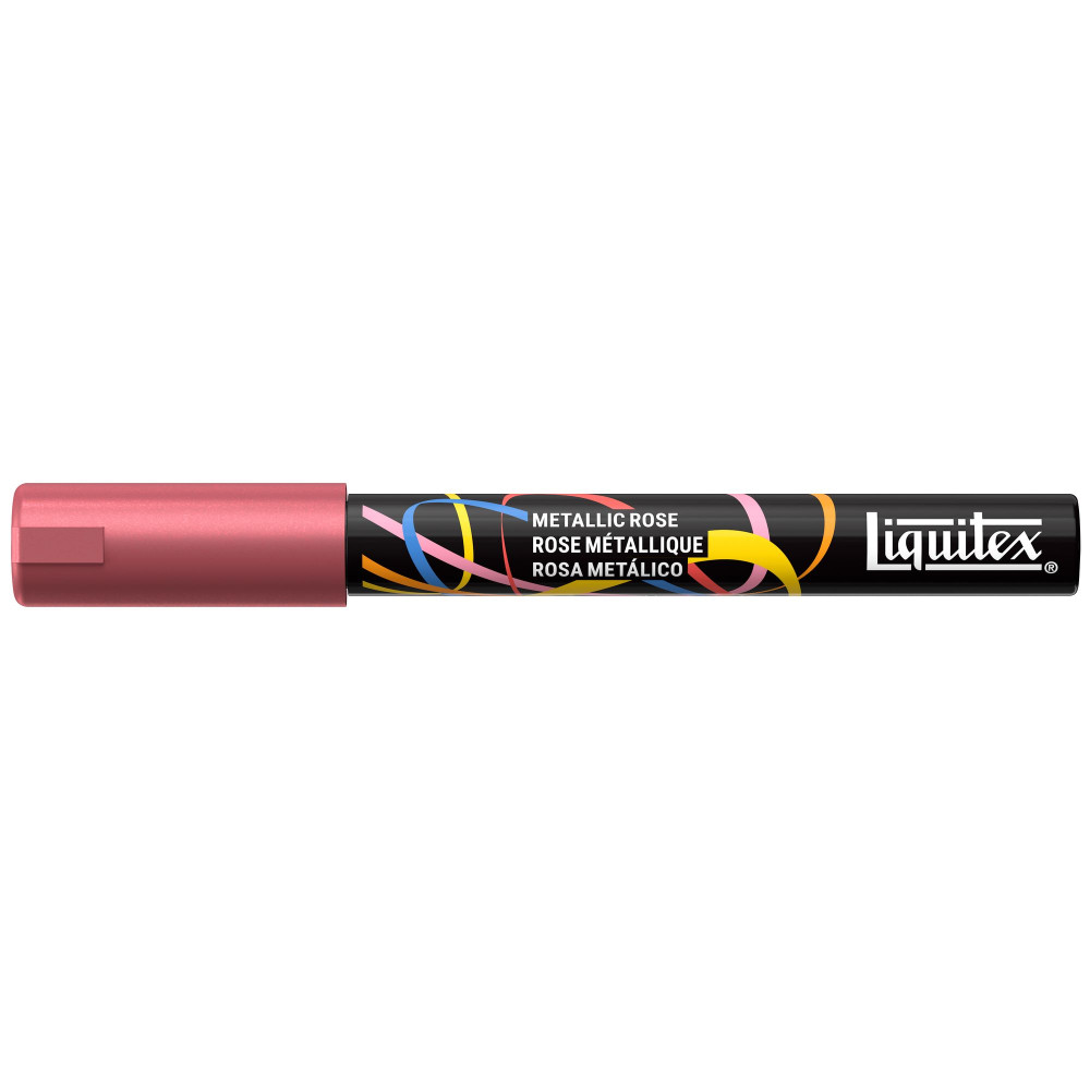 Marker akrylowy - Liquitex - Metallic Rose 2 mm