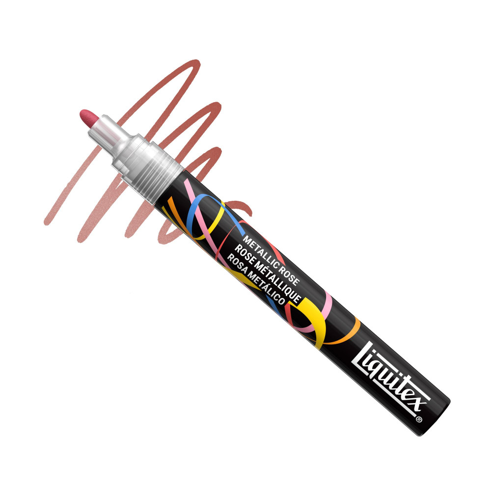 Acrylic Paint Marker – Liquitex – Metallic Rose 2 mm