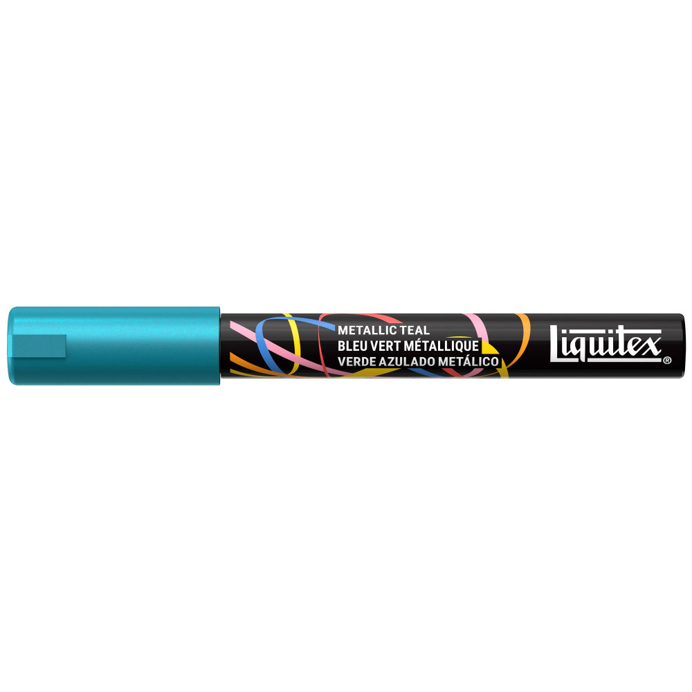 Marker akrylowy - Liquitex - Metallic Teal 2 mm