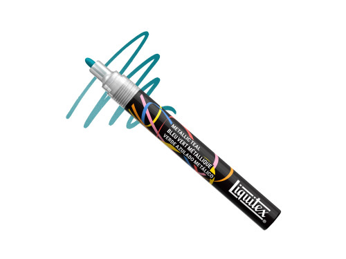 Acrylic Paint Marker – Liquitex – Metallic Teal 2 mm