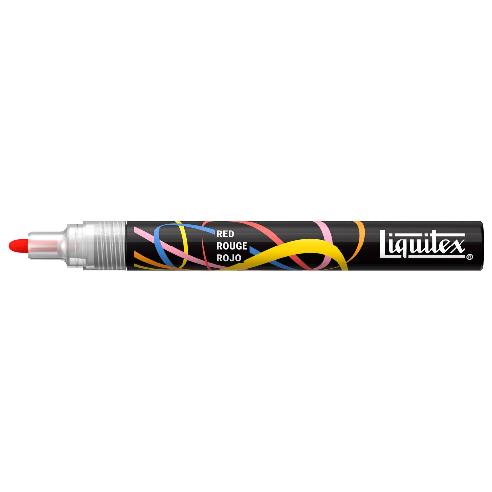 Marker akrylowy - Liquitex - Red 2 mm
