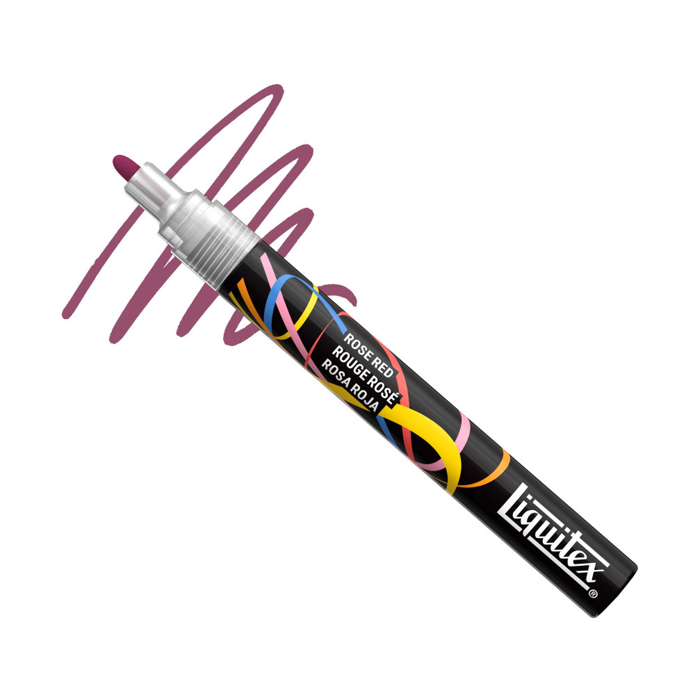 Marker akrylowy - Liquitex - Rose Red 2 mm