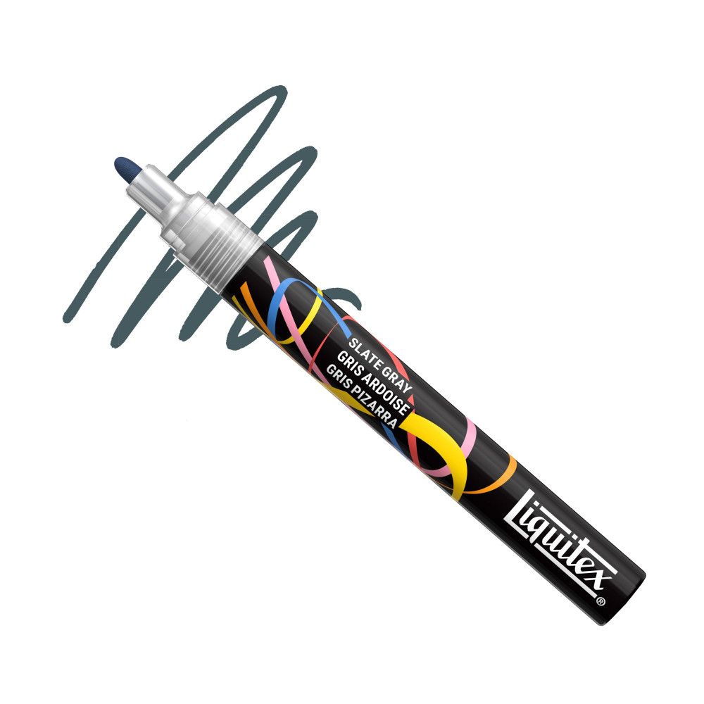 Marker akrylowy - Liquitex - Slate Gray 2 mm