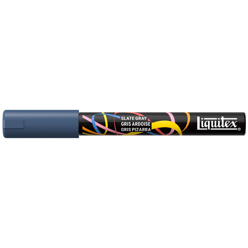 Marker akrylowy - Liquitex - Slate Gray 2 mm