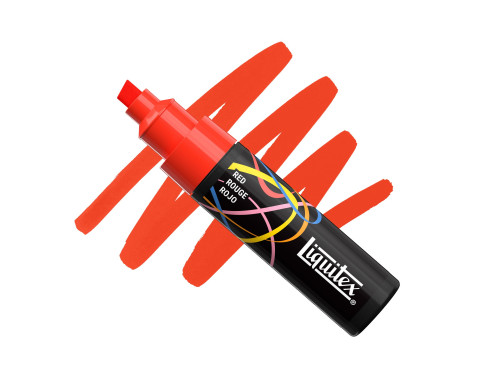 Marker akrylowy - Liquitex - Red 8 mm