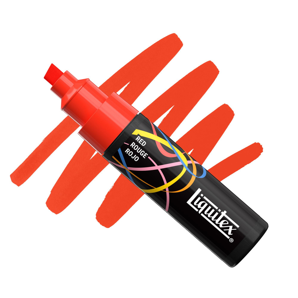 Marker akrylowy - Liquitex - Red 8 mm