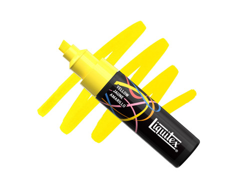 Marker akrylowy - Liquitex - Yellow 8 mm