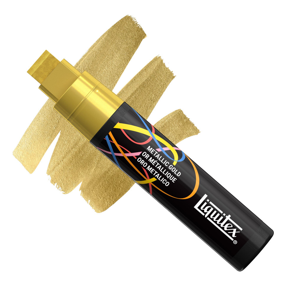 Acrylic Paint Marker – Liquitex – Metallic Gold 15 mm