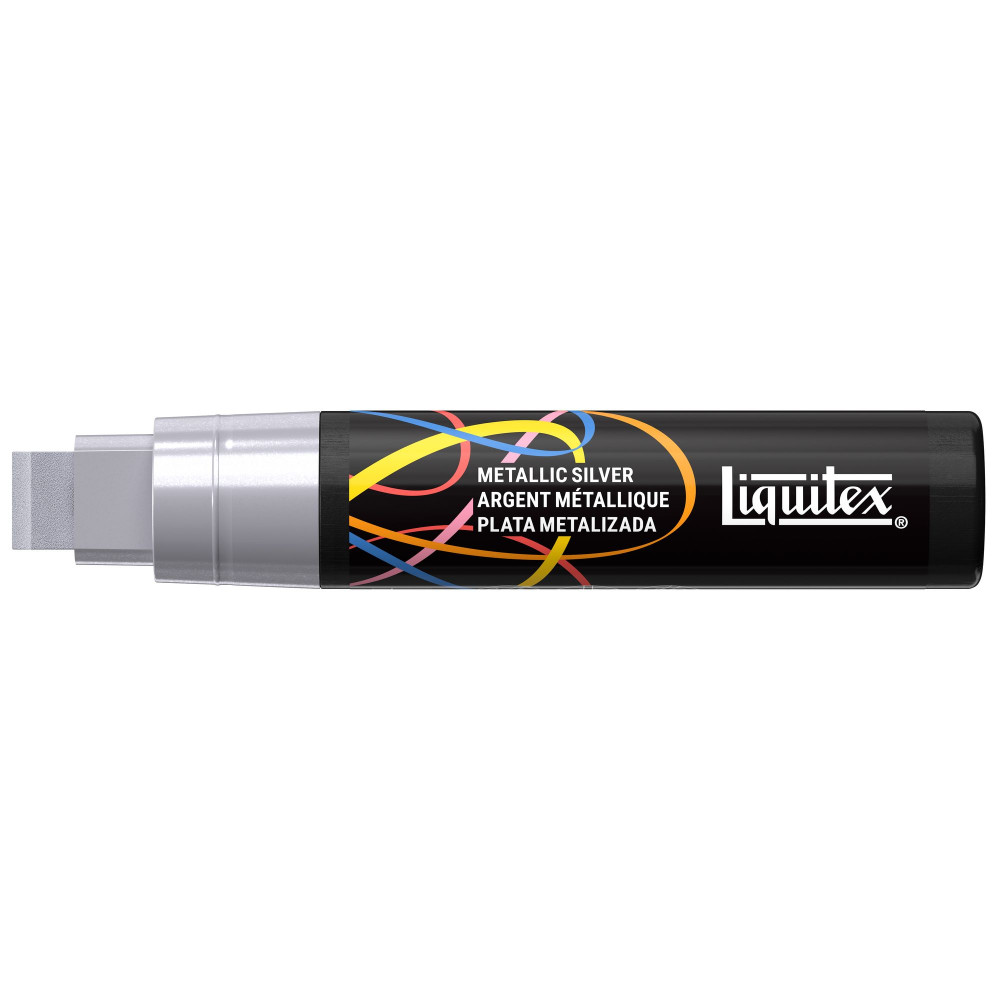 Acrylic Paint Marker – Liquitex – Metallic Silver 15 mm