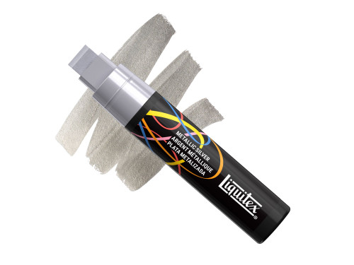 Marker akrylowy - Liquitex - Metallic Silver 15 mm