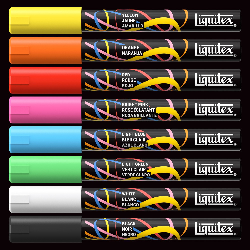 Essential Acrylic Paint Marker Set – Liquitex – 8 pcs.
