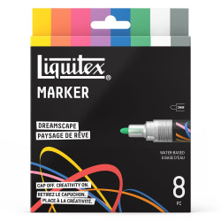 Dreamscape Acrylic Paint Marker Set – Liquitex – 8 pcs.