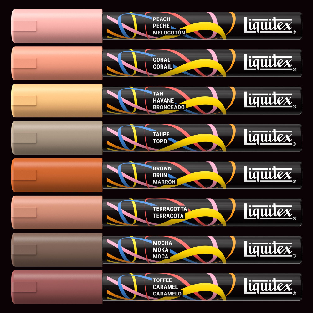 Portrait Acrylic Paint Marker Set – Liquitex – 8 pcs.