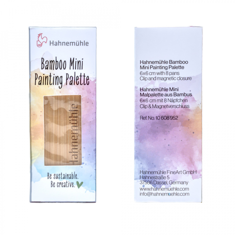 Mini Bamboo Palette – Hahnemühle – 8 Wells