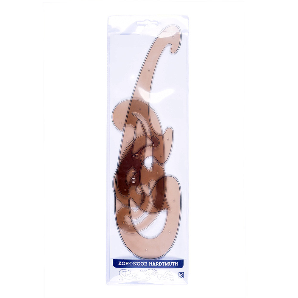 Set of french curve - Koh-I-Noor - 3 pcs.