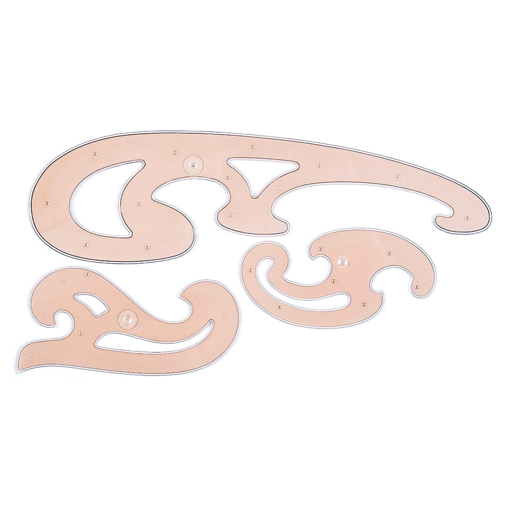 Set of french curve - Koh-I-Noor - 3 pcs.