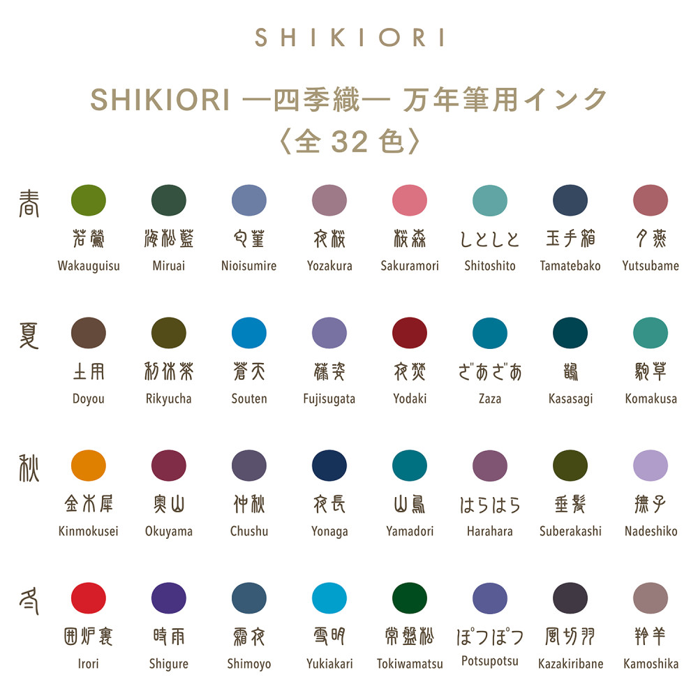 Shikiori ink - Sailor - Yozakura 20 ml