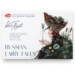 Zestaw farb akwarelowych Russian Fairy Tales - St. Petersburg - 12 kolorów